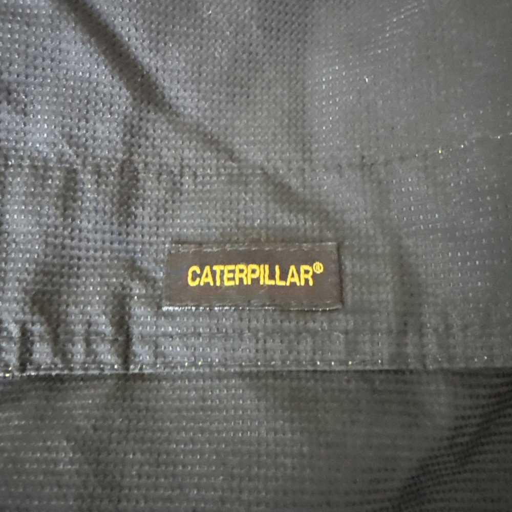 Catapilllar Soft Shell Jacket Black And Yellow Large - Picture 12 of 13